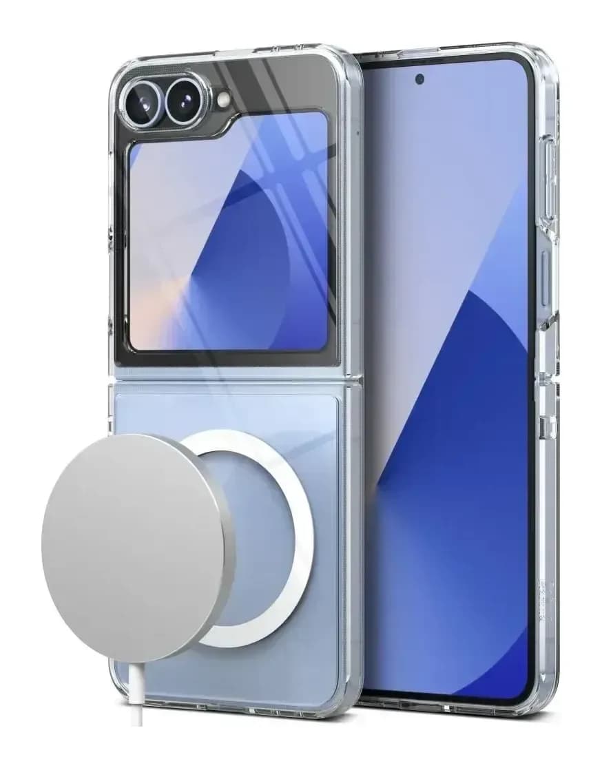 Чехол-накладка Ringke Fusion Magnetic Magsafe для Galaxy Z FLIP 6 (Clear)